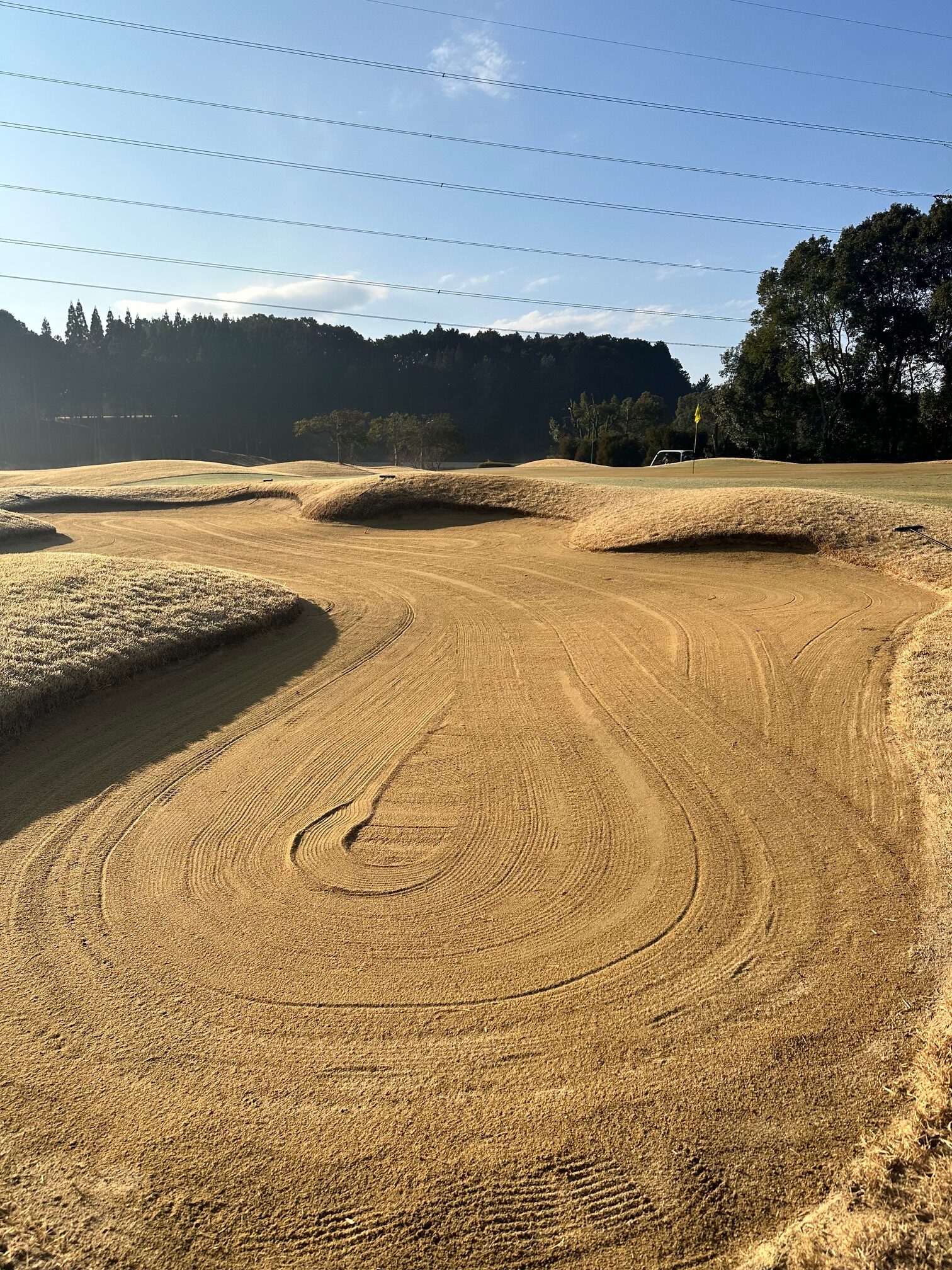 プリンス4番ホールバンカー